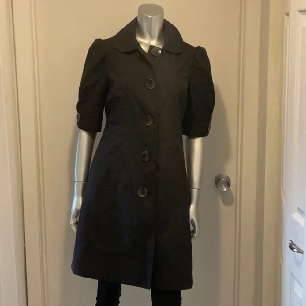 Koton Short-sleeve Trench Coat - Picture 1 of 7